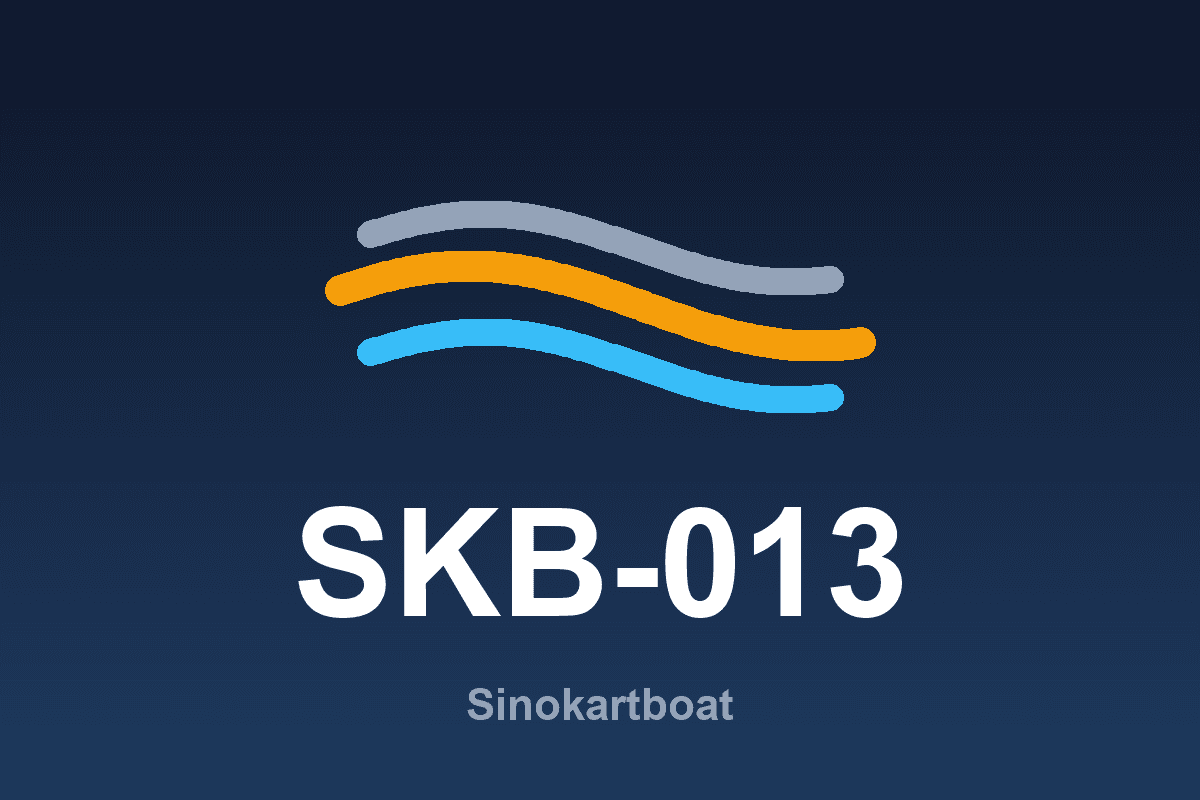 SKB-013 Single-Seat Electric Kart Boat